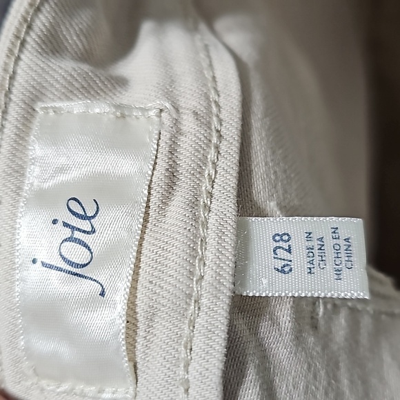 Joie Zippered Skinny Ankle Cargo Pants Size 6/28‎ NWT - Picture 6 of 10